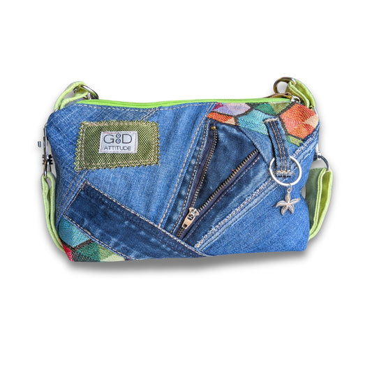 Bolso Joya Mini artesanal Special denim nº 69