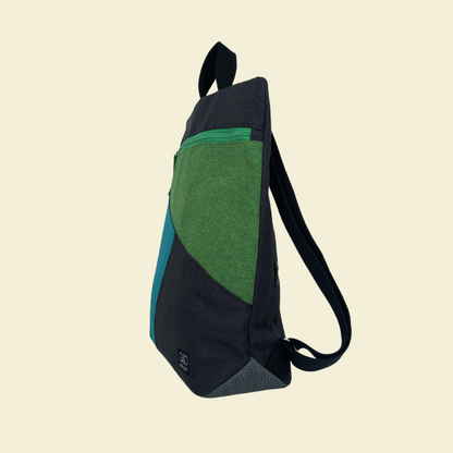 Mochila antirrobo unisex Domes verde