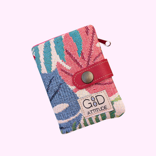 Cartera Minimal flores