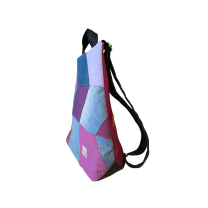 Mochila antirrobo Espigas vaquera lilas nº 76