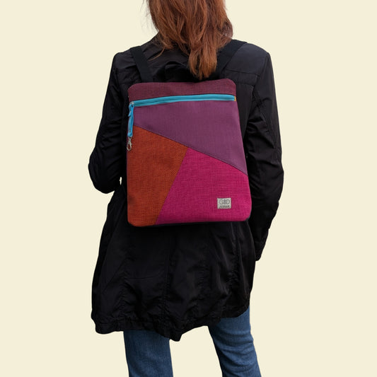 Mochila antirrobo Loira pocket multicolor