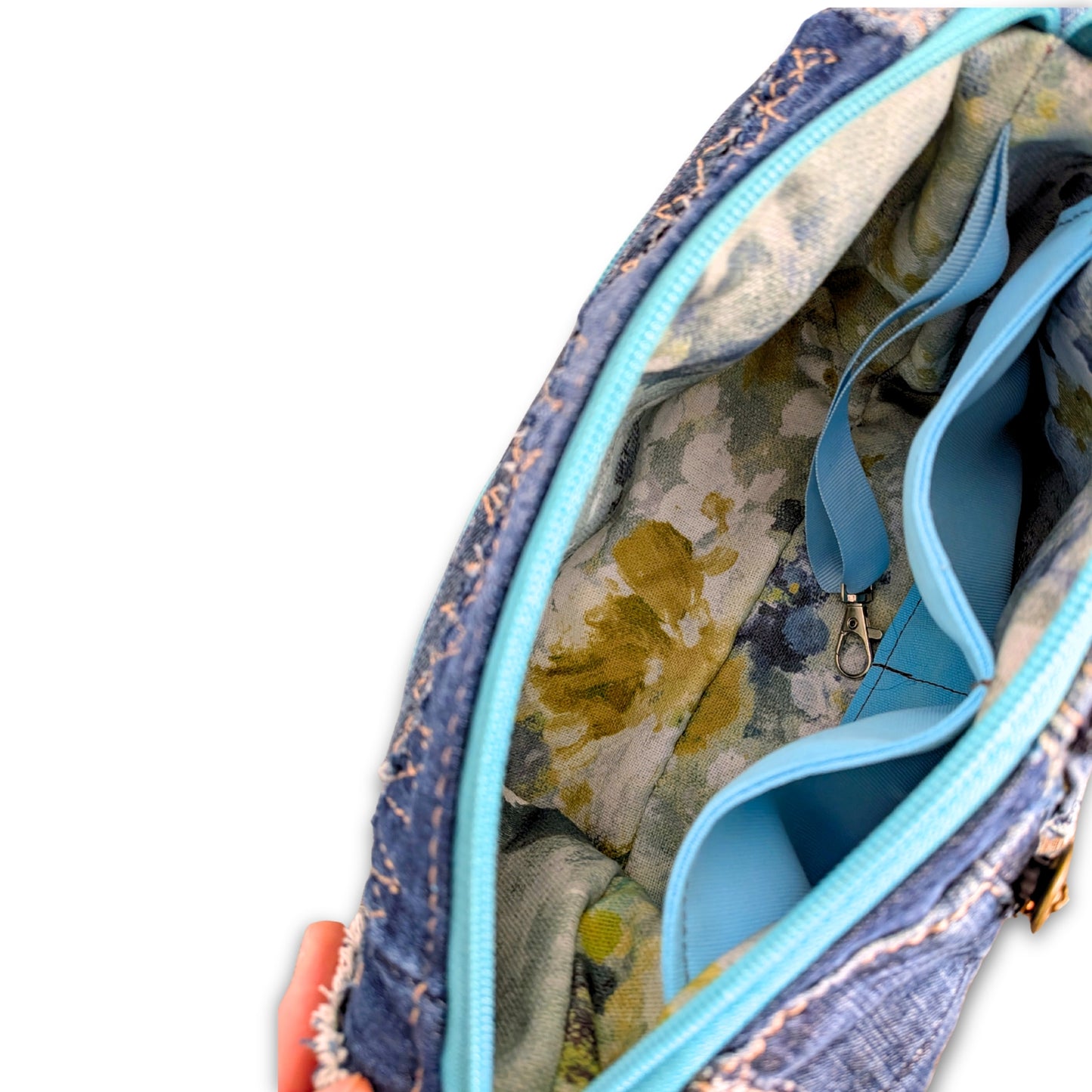 Bolso Joya Mini artesanal Special denim nº 32