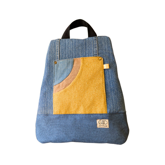 Mochila antirrobo Pocket vaquero amarillo nº62