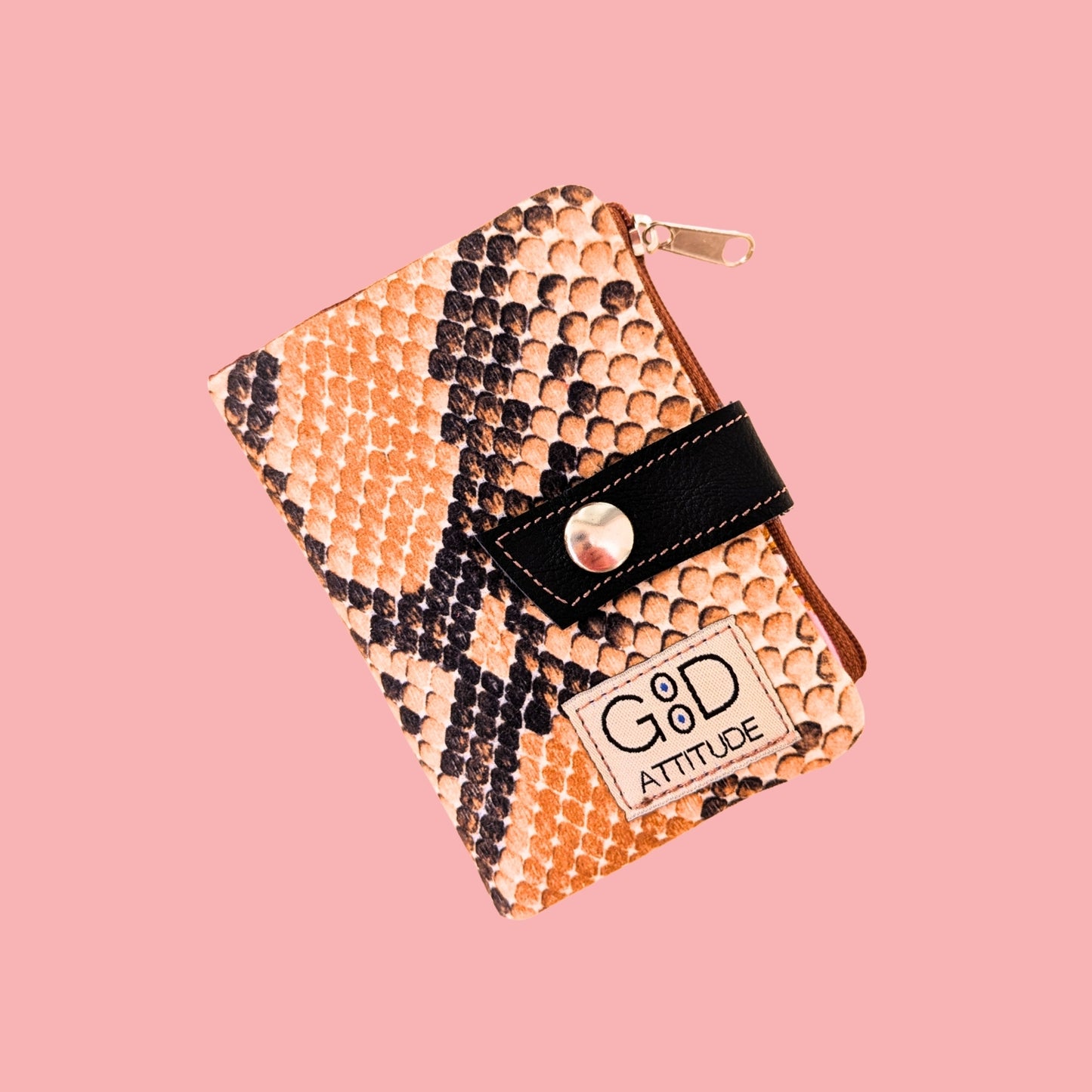 Cartera Minimal cebra serpiente