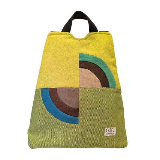 Mochila antirrobo Amanecer verde