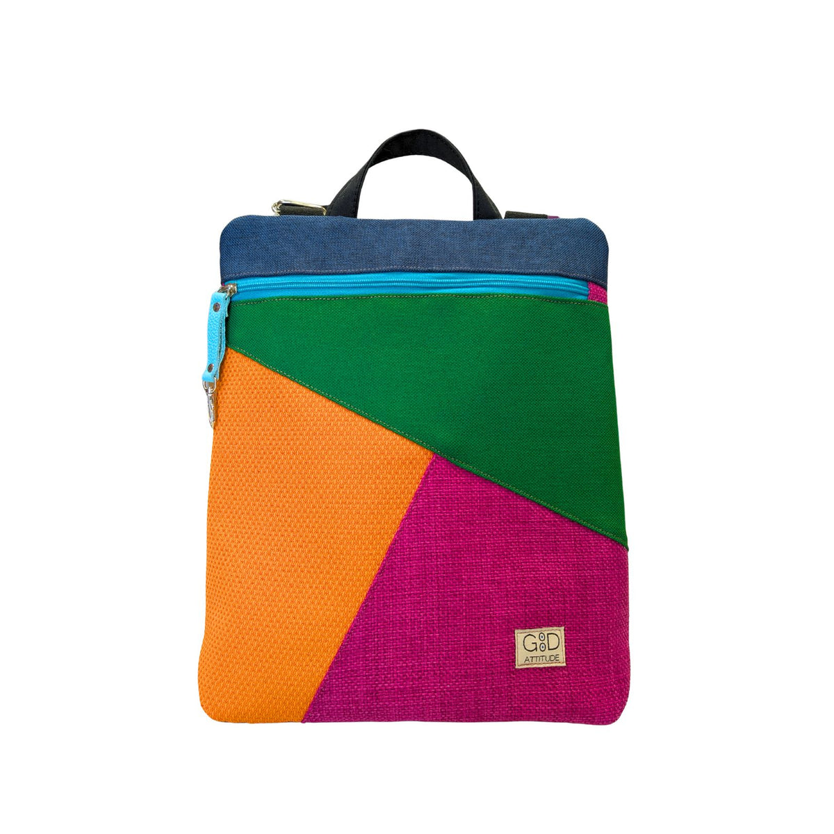 Mochila antirrobo Domes PEQUEÑA multicolor 5