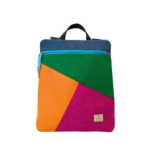 Mochila antirrobo Domes PEQUEÑA multicolor 5
