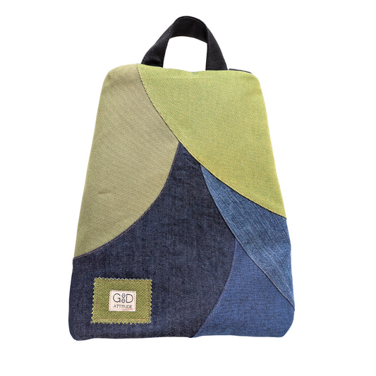 Mochila antirrobo Irati  Vaquero verde