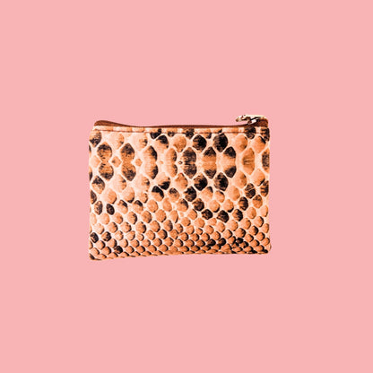 Cartera Minimal cebra serpiente