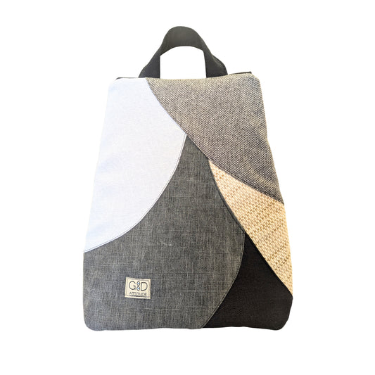 Mochila antirrobo Irati Vaquera grises nº 137 PEQUEÑA