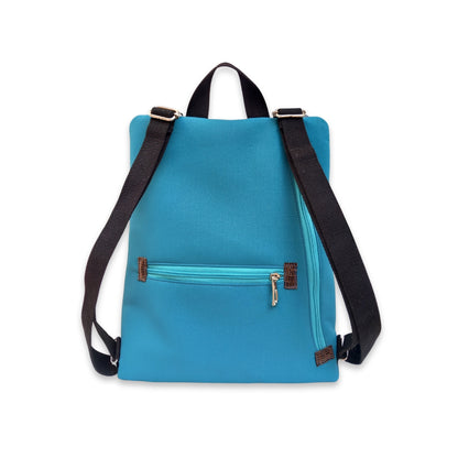 Mochila antirrobo Loira Ares turquesa frambuesa