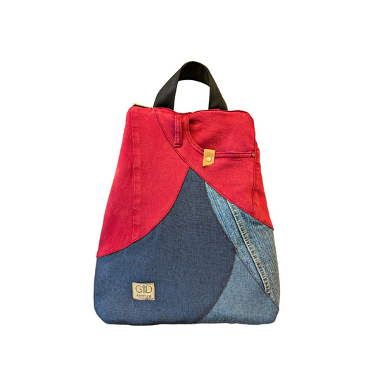 Mochila antirrobo Irati Vaquera granate nº82