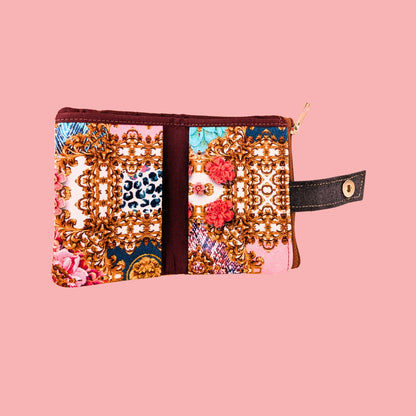 Cartera Minimal cebra serpiente