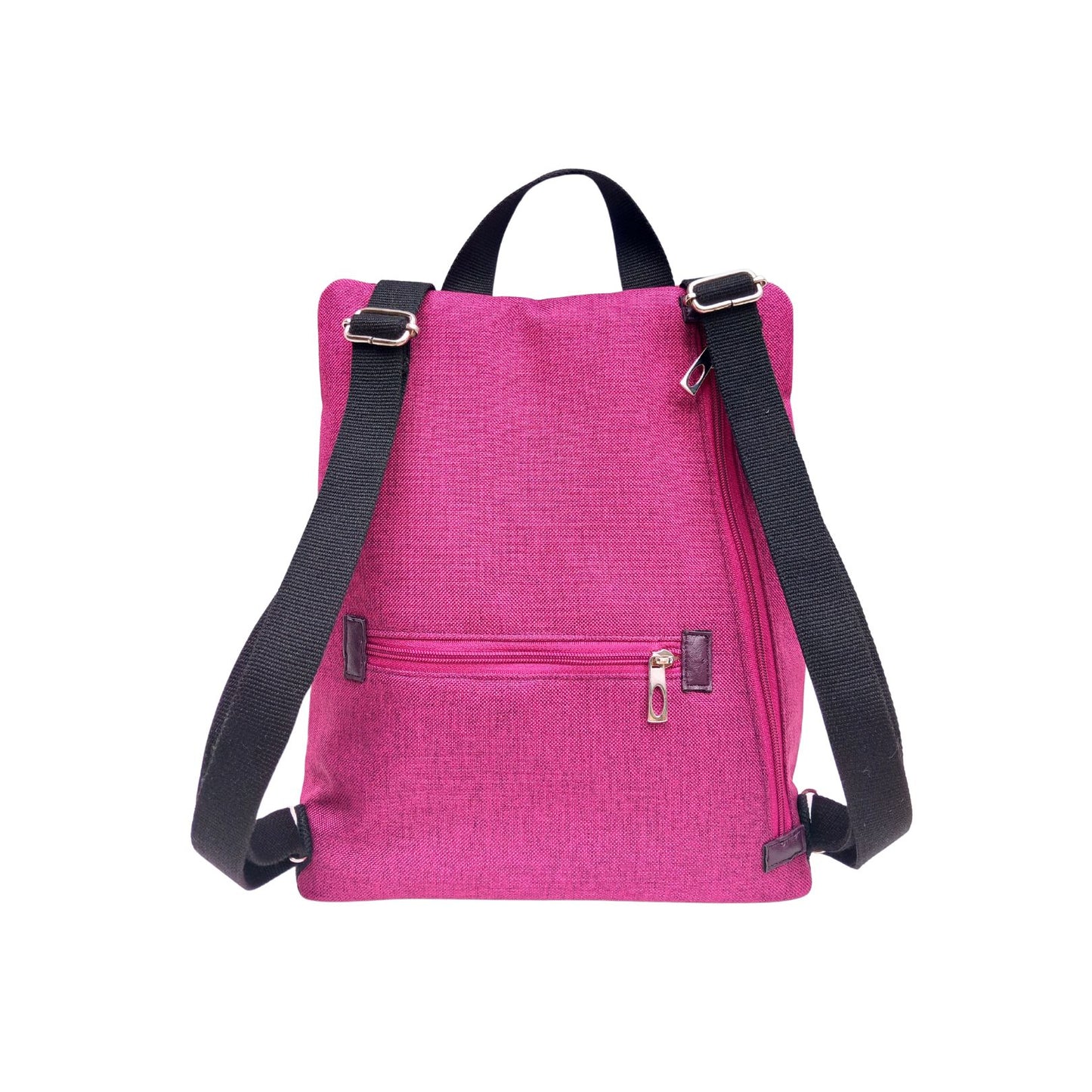 Mochila antirrobo artesanal Domes PEQUEÑA morados
