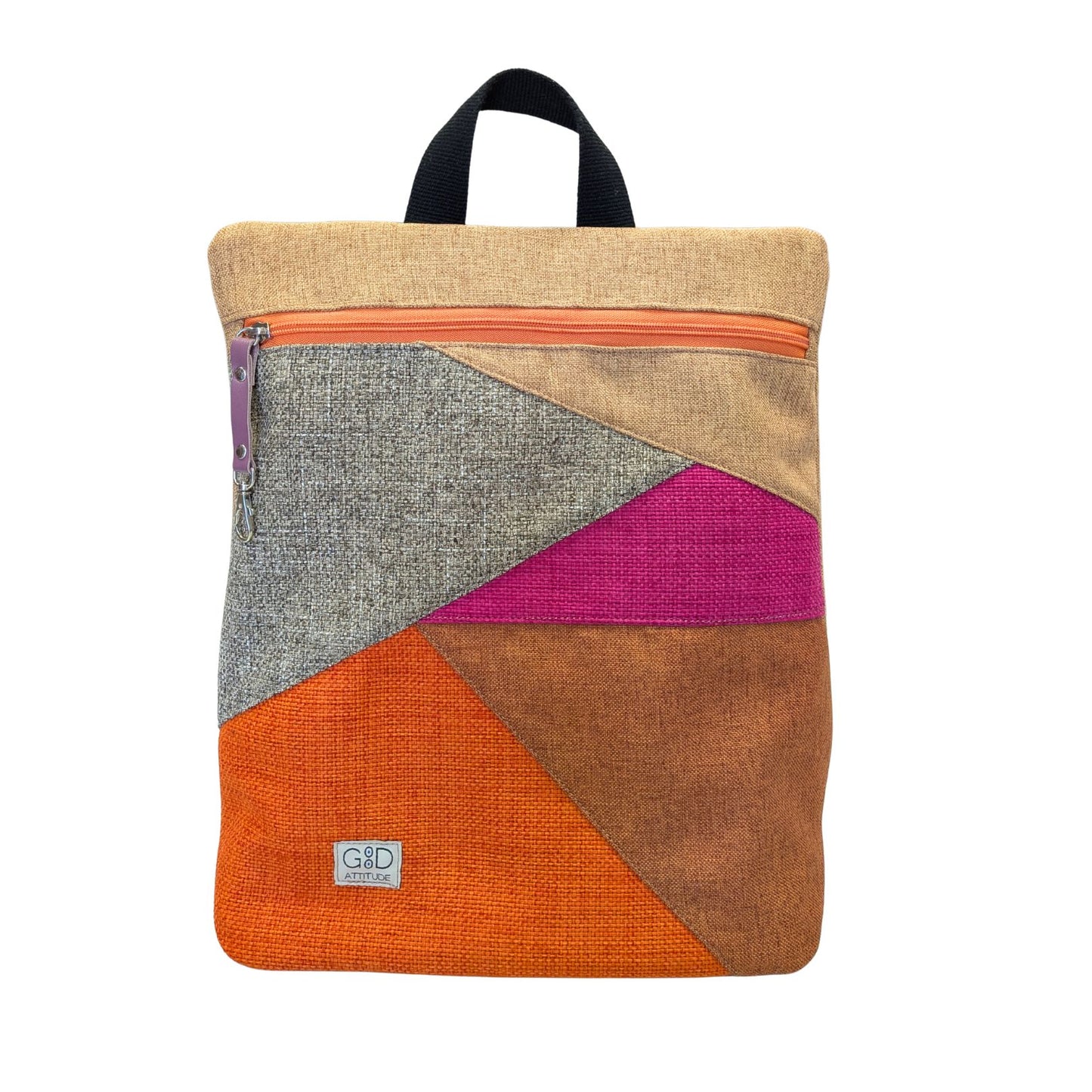 Mochila antirrobo Domes GRANDE tierra fuxia