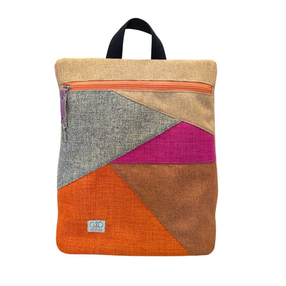 Mochila antirrobo Domes GRANDE tierra fuxia