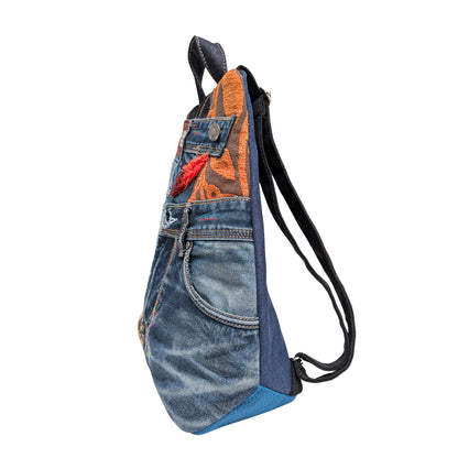 Mochila antirrobo artesanal Denim Special Nº 15