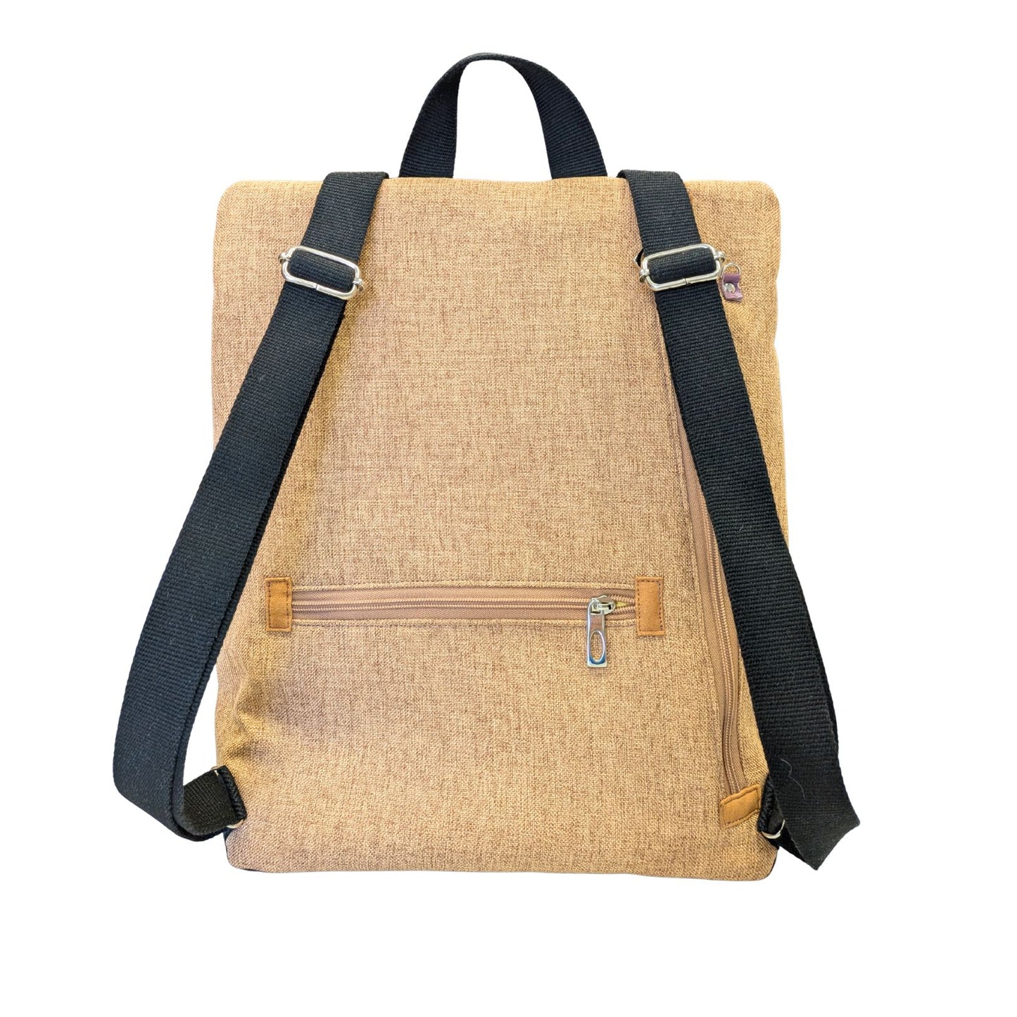 Mochila antirrobo Domes GRANDE verde y tierra