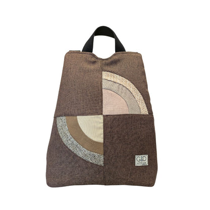 Mochila antirrobo Amanecer choco y crema