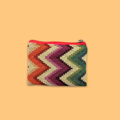 Cartera Minimal zig zag