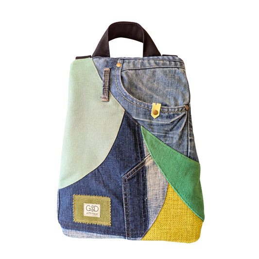 Mochila antirrobo Irati  Vaquero verde nº 83