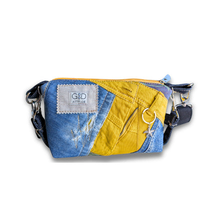 Bolso Joya Mini artesanal Special denim nº 71
