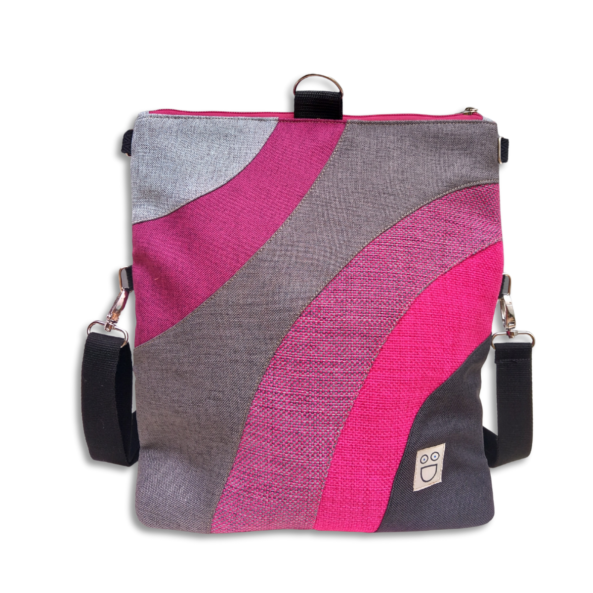 Bolso Camaleón mora y gris