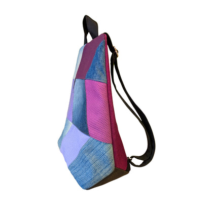 Mochila antirrobo Espigas vaquera lilas nº 81