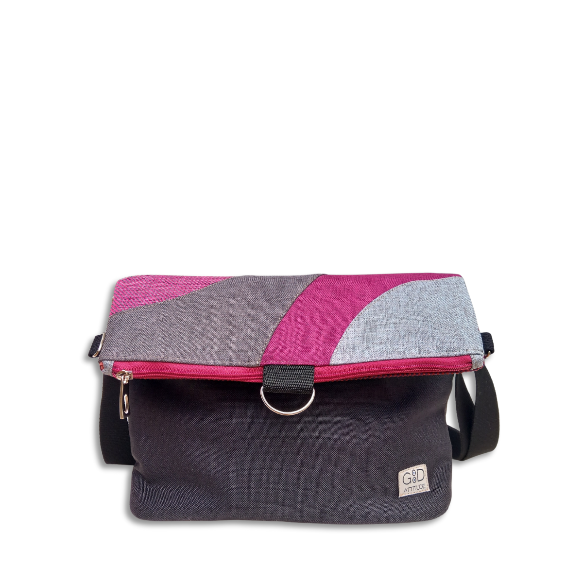 Bolso Camaleón mora y gris