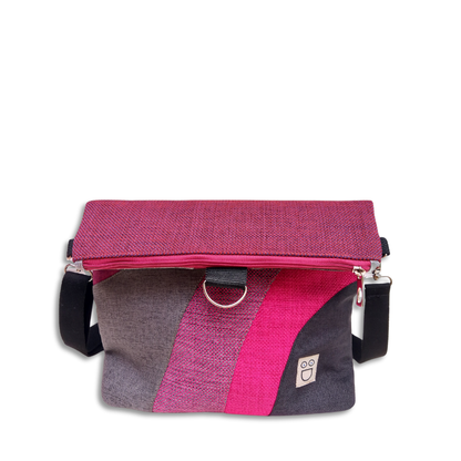 Bolso Camaleón mora y gris