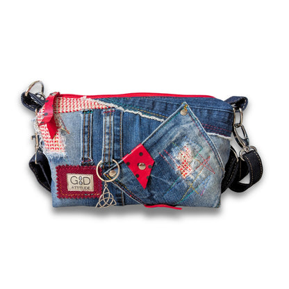 Bolso Joya Mini artesanal Special denim nº 34