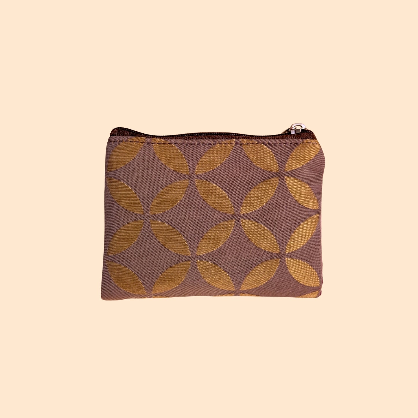 Cartera Minima concentrico dorado