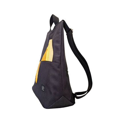 Mochila antirrobo Amanecer negro y amarillo