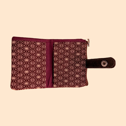 Cartera Minima concentrico dorado