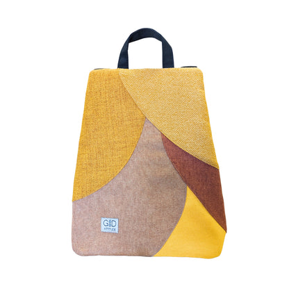 Mochila antirrobo Irati amarillos PEQUEÑA