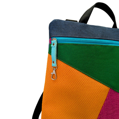 Mochila antirrobo Domes PEQUEÑA multicolor 5