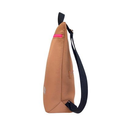 Mochila antirrobo Loira Ares cuero rosa