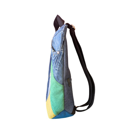 Mochila antirrobo Irati  Vaquero verde nº 83