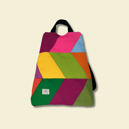 Mochila antirrobo Espigas multicolor