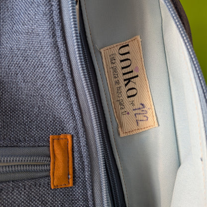 Mochila antirrobo Espigas Vaquera granate nº 122