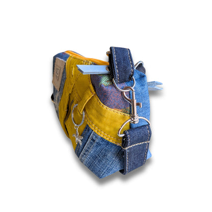 Bolso Joya Mini artesanal Special denim nº 71