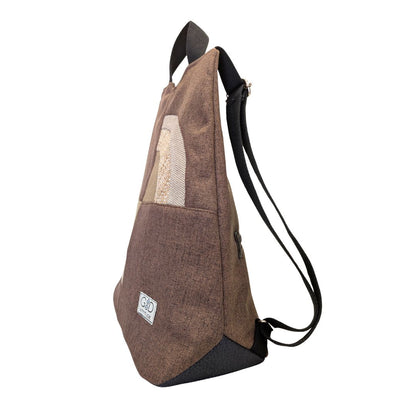 Mochila antirrobo Amanecer choco y crema