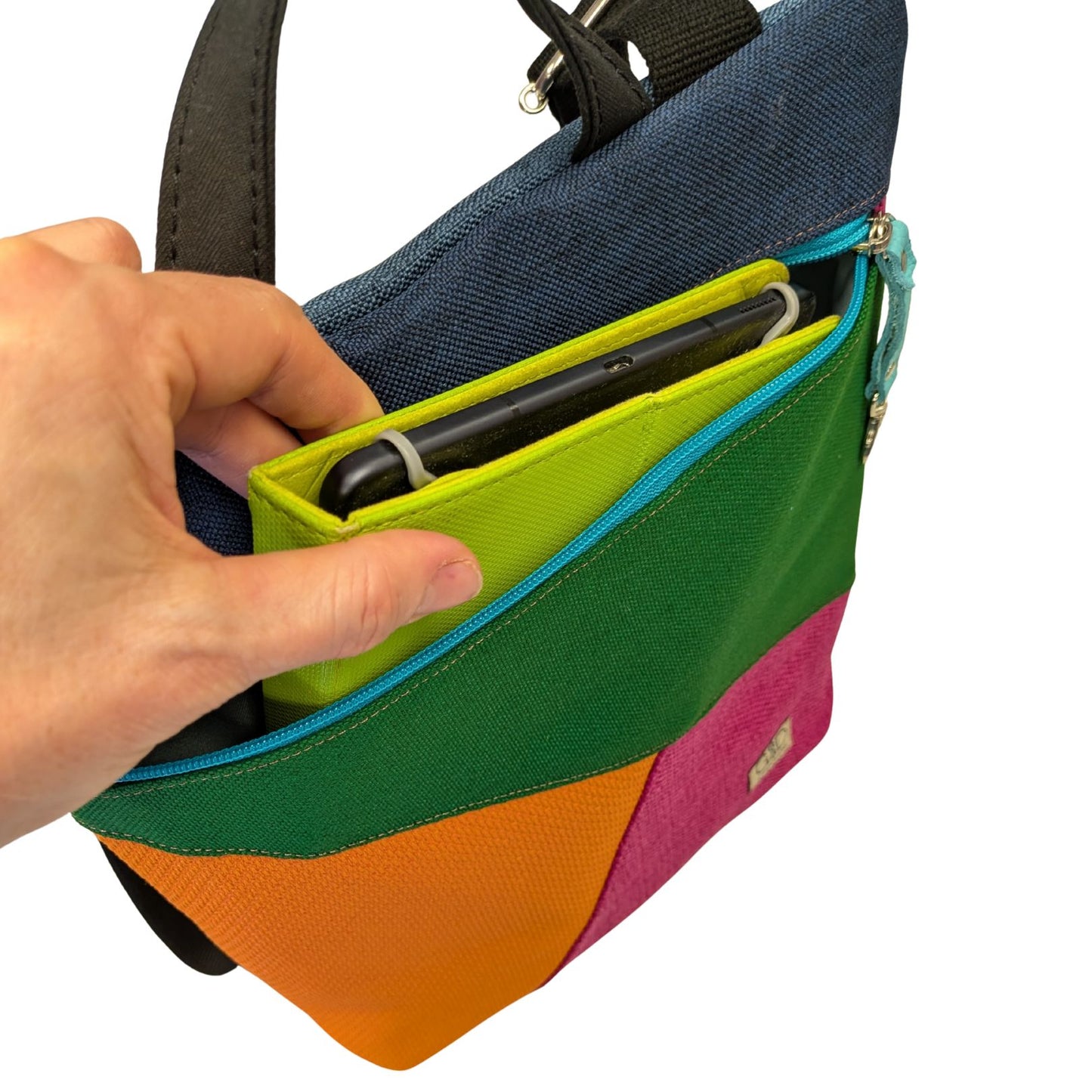Mochila antirrobo Domes PEQUEÑA multicolor 6