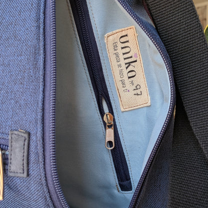 Mochila antirrobo Irati Vaquero morado nº 97