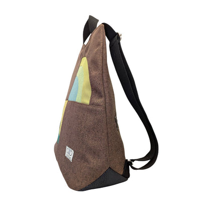 Mochila antirrobo Amanecer choco y verde