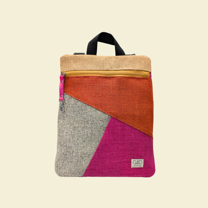 Mochila antirrobo Loira pocket tierra rosa