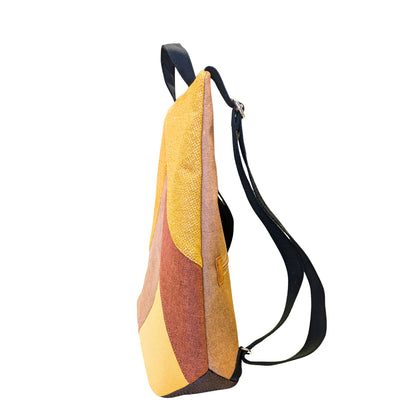 Mochila antirrobo Irati amarillos PEQUEÑA