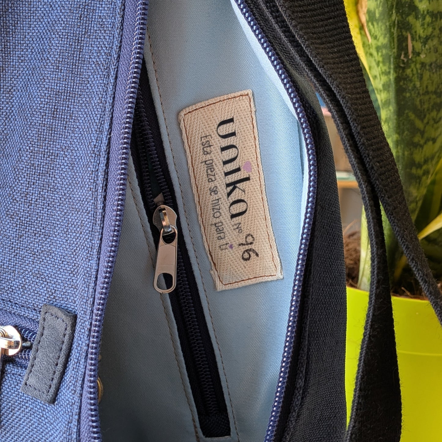 Mochila antirrobo Irati Vaquera amarillo nº 96