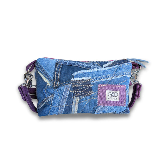 Bolso Joya Mini artesanal Special denim nº 68