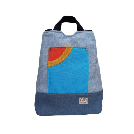 Mochila antirrobo Pocket cielo